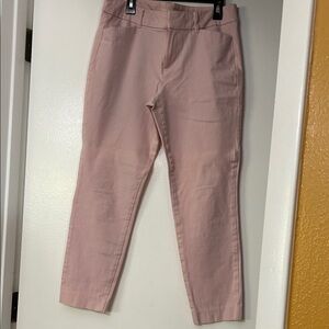 Old Navy Light Pink Cropped Pants